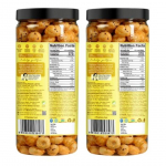 VISHNU DELIGHT R&ouml;stitud ja maitsestatud makhana | 90g juustuga rebane p&auml;hklid | Kr&otilde;mpsuvad ja tervislikud suupisted Pakk 2 tk
