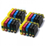 Pack de 20 cartouches T1636 + T1631 compatibles 16XL pour Epson WF - Multi-couleurs