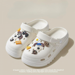 K&uuml;lmad sussid EVA naiste suvised perforeeritud v&auml;lijalatsid libisemisvastased ja l&otilde;hnatud jalad Vannituba Kodu Elamine Siseruumides 40-41