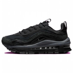 Nike Air Max 97 Triple Black Naiste Tossud Vabaajajalatsid FB4496-002 37.5 must