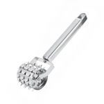 1 tk Roostevabast terasest liha pehmendaja hakkija rull haamer steigi jaoks kahepoolne sealiha nuia toiduvalmistamise k&ouml;&ouml;giriistad h&otilde;be