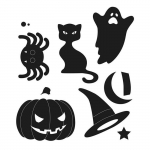 Set de dies - ARTEMIO - Halloween - Multicolore - Adulte - Mixte