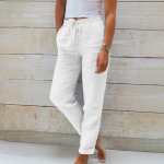 Naiste suvine elastne v&ouml;&ouml;tasku, &uuml;hev&auml;rviline puuvillane linane laia s&auml;&auml;rega p&uuml;ksid lahtised &uuml;heksa punktiga p&uuml;ksid XL