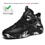 Suur Suurus 48 49 Meeste Korvpallijalatsid K&otilde;rge S&auml;&auml;rega Tossud Tenis Basquete Masculino Basquetbol Zapatillas Baloncesto 47 must hall v&auml;rv
