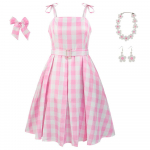 Roosa Printsessi Cosplay Kost&uuml;&uuml;m Naistele Margot Bar Bii Kleit Halloween Armsad R&otilde;ivad Naistele Rollim&auml;ng M