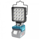 cootikieli Makita juhtmevaba t&ouml;&ouml;valgusti, 14,4V18V &uuml;hilduv, laetav LED, 48W, 5800LM, &uuml;liheledusega, 3 valgustusrežiimi, USB laadimine, Type-C