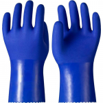 T&ouml;&ouml;stuslikud kemikaalikindlad kindad, paksendatud, libisemisvastased, &otilde;likindlad, happekindel kaitse