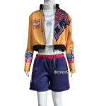 Kpop K Pop Demoni K&uuml;tid Rumi Zoey Mira Cosplay Kost&uuml;&uuml;m Lapsed T&uuml;drukud Halloween Lava 3D Tr&uuml;kitud Muster Rollim&auml;ngu Riided Kids 110cm