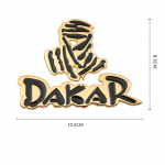 Auto 3D metallist kleebis Dakari logo ralli maastikuauto Jeep Dodge Fordi auto tagumise pagasiruumi embleemi m&auml;rgi mootorratta kleebised