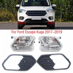 Ford Escape Kuga 2017 2018 jaoks esikaitseraua udutuli p&auml;evas&otilde;idutulelaterna katte raami esipaneeli iluv&otilde;re udutule jaoks 1pc left frame
