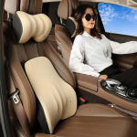 Autojuhi padja ruum m&auml;luvaht auto nimmetugi seljatugi autoistme kaelapadi pestav auto padja padi headrest-bk