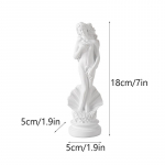 18cm Aphrodite kuju Vaikvalge Kreeka skulptuur Veenuse s&uuml;nd Figuurid Raamaturiiul Laua kaunistus ja tarvikud