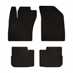 Dywaniki samochodowe gumowe do: Fiat Tipo II hatchback (2015-) - czarne, dopasowane