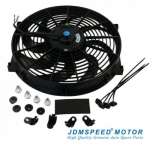 1x14'' inch Universal Slim Pull Push Racing Electric Radiator Fan Engine Cooling