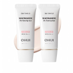 [OHUI] P&auml;evakaitse Niacinamide 5% Tooni &uuml;htlustav P&auml;ikesekaitsekreem Topeltkomplekt SPF50+ PA++++ 30 ml x 2
