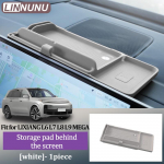 Linnunu Fit for Lixiang L6 L7 L8 L9 Mega Car Decoration Supplies Central Control Screen Rear Storage Box trument Etc Tissue Storage Box Hidden valge