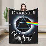 Floyded Rock Me Pinks Tekk Kvaliteetne Soe Pehme Visketekk Talvine Reisimine Kontor Kodu Dekoor Mugav Voodikate 30x40in