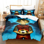Bachira Blue Lock Voodipesu Kollektsioon &Uuml;he-, Twin-, Full-, Queen-, King-Suuruses T&auml;iskasvanute Poiste Magamistuppa Tekikatted 3D Anime koos Voodipesu Kollektsiooniga 135X200cm-2pcs