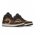 Air Jordan 1 Mid SE Dark Chocolate Keskmise k&otilde;rgusega Meeste Retro Tossud DC7294-200 EU 42.5 pruun/&scaron;okolaad