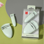 Violeta - Set of 2: Eyelash Curler (various designs) Set - Green white