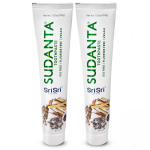 Sri Sri Tattva Sudanta Originaal Hambahari 200g X Pakk 2 tk | Fluoriidivaba Taimne Hambahari Lastele ja T&auml;iskasvanutele