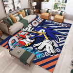 Anime tegelaste vaip elutuppa S-Sonic Kodu diivani kaunistus, Laste m&auml;ng Suur dekoratsioon P&otilde;randamatt Joogamatt Suur vaip 120*160cm