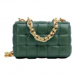 Bottega Veneta Chain Cassette kott Raintree Gold Naiste kotid Roheline 631421-VBWZ0-3035 Basic Set (Bag+Dust Bag)
