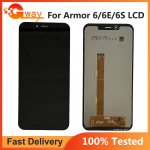 LCD-ekraani ja digitisaatori t&auml;ielik koostisosa Ulefone Armor 6 6E 6S jaoks