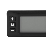 Elektriratta LCD-ekraanim&otilde;&otilde;dik 24V 36V 48V E-ratta juhtpaneel L&auml;bis&otilde;idum&otilde;&otilde;dik E-t&otilde;ukerattale black