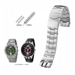 Swatch'i n&otilde;gusa ja kumera liidesega rihma jaoks YTS401 YTS402 YTS407G YTB400 YTS403 409 T&auml;psusroostevabast terasest kellaketiga rihm 20mm 20mm h&otilde;be