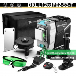 Niveau Laser Rotatif - DEKO - DKLL12TDP02 SET3T - 12 Lignes - Auto Nivelant - Pr&eacute;cision 2 mm roheline