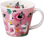 Yamaka Shoten MOOMIN Suur 10 x S&uuml;nnip&auml;ev Valmistatud 4 aastaaega Kruus, 340 ml, L&auml;bim&otilde;&otilde;t U.. 9cm, Kevad, Kingitus, Kaubad, Lauan&otilde;ud, Jaapan, Roosa, MM9601-11 roosa