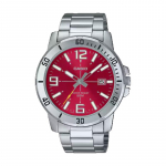 CASIO Meeste Standardseeria Punane Kell MTP-VD01D-4BV MTP-VD01D-4BV Red Watch Dial