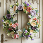 Suvine p&auml;rg Kodukaunistuse Aksessuaar Dekoratiivne Lilleline Uksele Kunstlik Aknale Pulmadeks