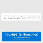 Auto logo t&auml;htkleebis Tagumine sabauste pagasiruumi kleebis Tagumine embleemikleeps FOR T-OUAREG 2016-2021 Tarvikud Stiil TOUAREG-2016-Silver