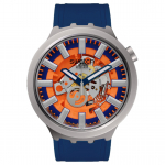 Swatch Unisex Sinine Kell SB07S114 SB07S114 Blue Dial