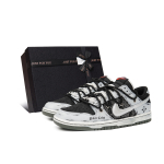 Nike Dunk Slip Resistant Abrasion Resistant Slip Resistant Abrasion Resistant Low top Skateboard Shoes Men's DM0108-001(Teamp-S-BOX) 42.5