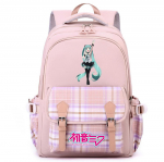 Anime Hatsune Miku Prinditud Suure Mahutavusega Seljakott Teismelisele &Otilde;pilasele T&uuml;drukule Poisile Koolikott Raamatukott Naistele Veekindel Reisi-kott Raamatukott Mochila Kingitus