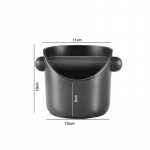 L&ouml;&ouml;ke summutav kohvi koputuskast libisemiskindla p&otilde;hjaga espresso j&auml;&auml;gikonteiner kohvipaksu jaoks eemaldatava koputuslatiga kohvipaksu j&auml;&auml;tmekonteiner