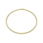 Swarovski Matrix Tennis &Uuml;marl&otilde;ikeline Moodne Peen Tsirkooniumkuldne Kaelakee Naiste kaelakee 5661191 Gold,F