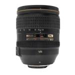 Nikon NIKKOR ED VR standardne suumobjektiiv AF-S 24-120mm f/4G (t&auml;iskaadriga &uuml;hilduv) must