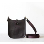Uus nahast naiste kott Esimene kiht TC veisenahk 16IF Vahatatud niit &Uuml;he &otilde;la Cross-body 16x18x5cm eebenmust