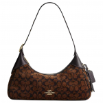 Kott Coach Ella 21 Klassikaline Monogramm Prindiga Reguleeritava &Otilde;larihmaga Signatuur &Scaron;enill Samet Sile Nahk &Otilde;lakott V&auml;ike CDV37-IMA7U Basic Set (Bag+Dust Bag)