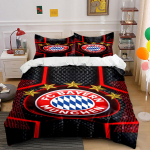 FC Bayern M&uuml;ncheni logo. Voodipesukomplektid Tekikotikomplektid Tekikotid Padjap&uuml;&uuml;rid(1 * Tekikott 2 * Padjap&uuml;&uuml;ri (tekk ei kuulu komplekti)) 135x200cm