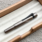 Hongdian M2 Black Forest Mini Metaverse Spordi Tasku Metallist T&auml;itesulepea NR.5 Tera F/M Otsik Kooli Kontoritarbed Kirjutamise Kingitus (Brown,Blade F(0.5MM)) pruun