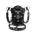 Retro mootorratta kott Naiste crossbody kott Naiste v&ouml;&ouml;kott V&auml;ljas jalgrattas&otilde;iduks Telefonikotid Rahakott ja k&auml;ekott Disainerkotid Bolsos Mujer one size black