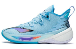 Li Ning Power 9 Korvpallijalatsid Meeste Keskmise S&auml;&auml;rega Hele Sinine/Must ABAS073-3 40