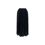 Polo Ralph Lauren &Uuml;hev&auml;rviline Volditud Pikk Seelik Vabaaja Pikk Seelik Naiste seelikud Tumesinine 211781249-007 XS black