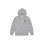 Comme des Gar&ccedil;ons PLAY COMME des GARCONS PLAY T&otilde;mblukuga Huppar Punane S&uuml;damik 'Hall' Meeste AZ-T168-051-051 S