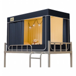 &Uuml;hiselamu pimendav voodikardin s&auml;&auml;sev&otilde;rguga 90x190x110cm Upper Bunk